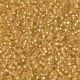 Miyuki rocailles Perlen 11/0 - Semi-matte silver lined gold 11-1902